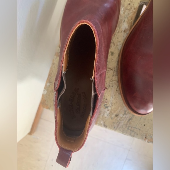 Kork Ease Velma Ankle Boots burgundy 11 - Picture 7 of 9